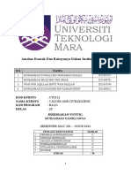 Assignment Ctu151 (Amalan Rasuah Dan Bahayanya Dalam Institusi Kerajaan)