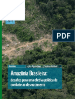 Amazonia Brasileira - Desafios para Uma Efetiva Politica de Combate Ao Desmatamento