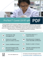 Protect™ Covid-19 RT-QPCR Kit 2.0: Features