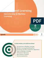 Supervised Learning: Introduction To Machine Learning