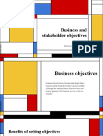 1.5 Business and Stakeholder Objectives