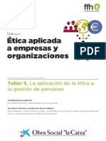 Etica Aplicada A Empresas y Organizaciones