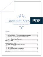 Current Affairs: 01st Feb 2022 To 10th Feb 2022 CA