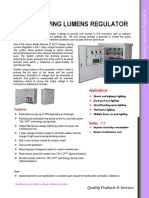 TDS Lumens Regulator QPS