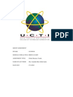 GROUP ASSIGNMENT ANALYZES GLOBAL BUSINESS TRENDS