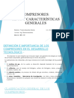 TAREA Nº1. Resumen Cap. 4 Compresores Tipos y Características Generales