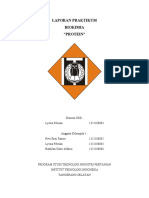 Laporan Praktikum Biologi Protein