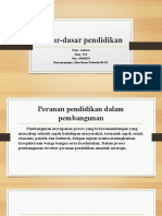 Dasar-dasar pendidikan. ppt. andrean