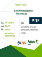 Invitación Taller Machala 13 Septiembre