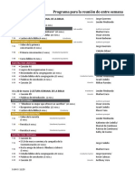 Programa Vida y Ministerio Marzo 2022