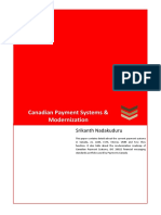 Canadian Payment Systems Modernization-By Srikanth Ex TCS