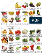 Fruits and Vegetables