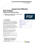 MPC563xM-based Cost Effective ECU Chipset: Operation of The Suitcase Demo