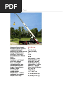 RT880E 80 Ton Crane Load Chart | PDF | Crane (Machine)