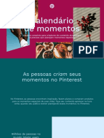CalendÃ¡rio de Momentos 2022 - Pinterest
