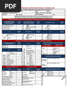 Check In Check Out Sheet 