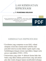 Masalah Kesehatan Reproduksi