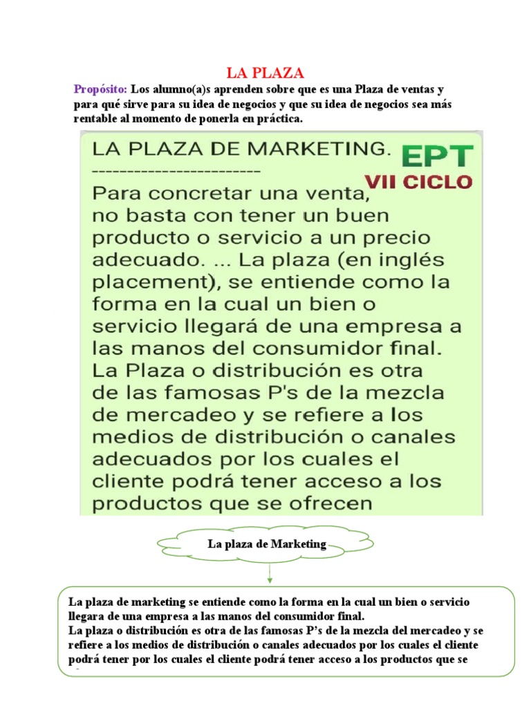 La Plaza (Ept) PDF