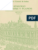 Catalogo de Mapas y Planos de Mexico. Tomo I-II