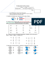 Prueba de Fracciones 7° B