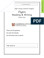 Fyers Reading and Writing