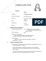 CV Actualizado Gina