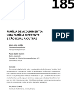 Família de Acolhimento: Uma Família Diferente E Tão Igual A Outras