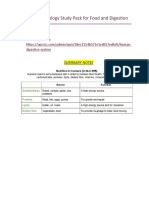 Digestion-Study Pack For Food and Digestion