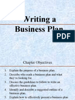 EM - Writing A Business Plan