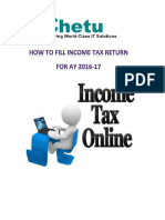 How To File Income Tax Return F.Y. 2015-16