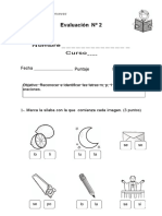 Evaluacion de Lenguaje