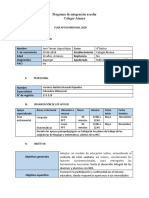 Plan Apoyo Indiviual 2020 - Jose Tomas Lopez