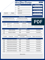 Historia Clínica Psicología