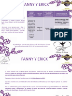 Informacion Fanny y Erick.