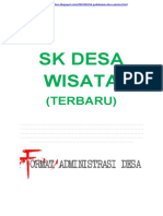 SK Desa Wisata Terbaru