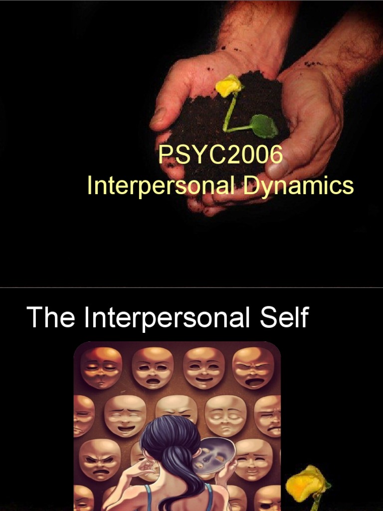 Understanding the Interpersonal Self | PDF | Self Concept | Self Esteem