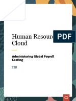 Administering Global Payroll Costing