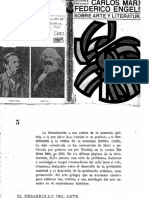 Marx, Karl, - El Desarrollo Del Arte - , en Marx, Karl y Engels, Friedrich, Sobre Arte y Literatura, Buenos Aires, Revival, 1964