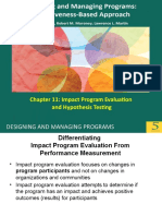 Chapter 11: Impact Program Evaluation and Hypothesis Testing