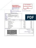 Factura Colegio Fund Del Magisterio de La Araucania 25-03-2022