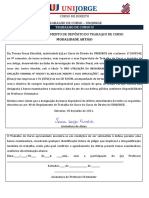 Requerimento de Depósito TC Ii