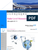Radar Level Measurement: Micropilot M / S