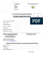 Kits D' Autorisations D'enseigner Provisoire Et Définitive