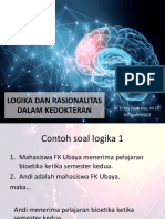 Logika Dan Rasionalitas Dalam Kedokteran