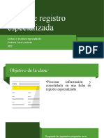 Ficha de Registro Especializada - 2022