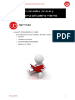 MA475 - S06 - Componentes Conexas y Problema Del Camino Mínimo