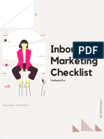 Inbound Marketing Checklist