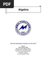 Algebra