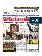 Periódico Noticias de Chiapas, Edición Virtual Jueves 16 de Junio de 2022