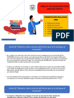 Análisis Jurídico de La Acusación Fiscal